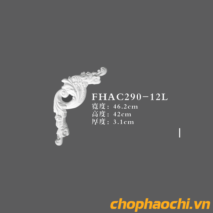 Phào hoa góc PU - FHAC290-12L