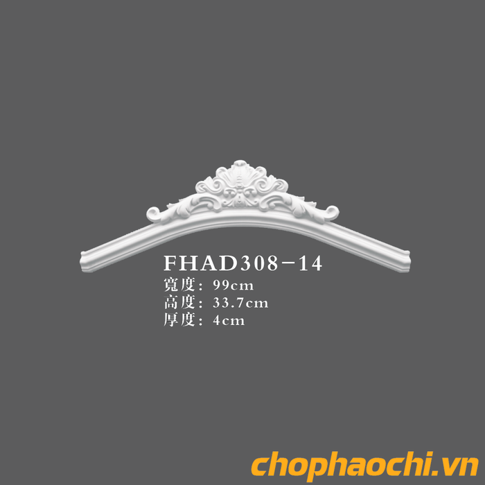 Phào hoa góc PU - FHAD308-14