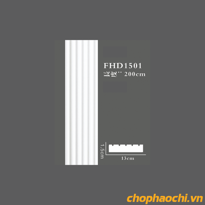 Thân cột trang trí PU - FHD1501