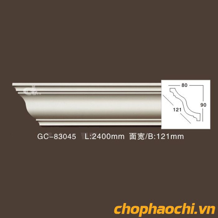 Phào cổ trần PU - GC-83045