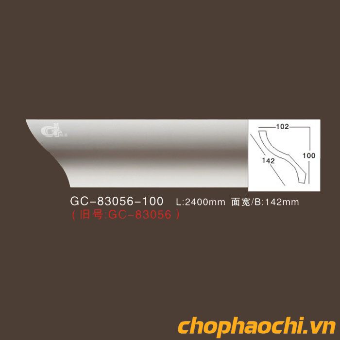 Phào cổ trần PU - GC-83056-100