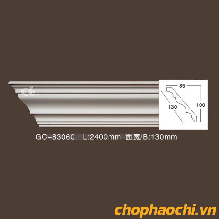 Phào cổ trần PU - GC-83060