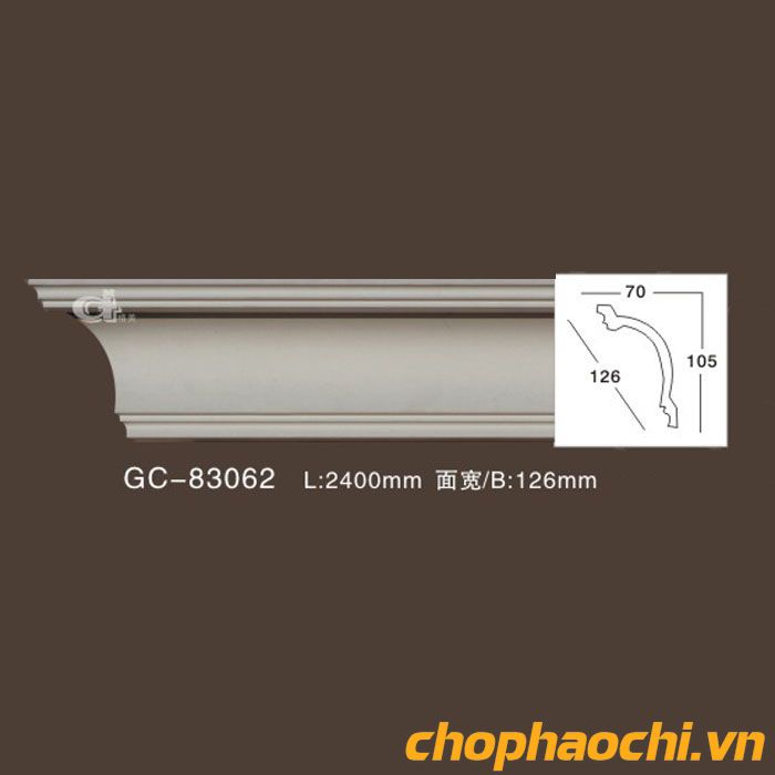 Phào cổ trần PU - GC-83062