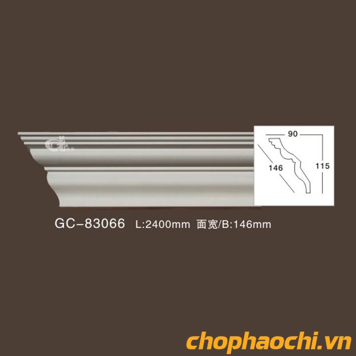 Phào cổ trần PU - GC-83066