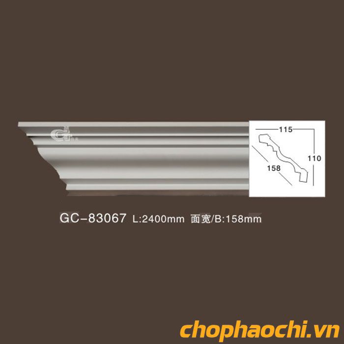 Phào cổ trần PU - GC-83067