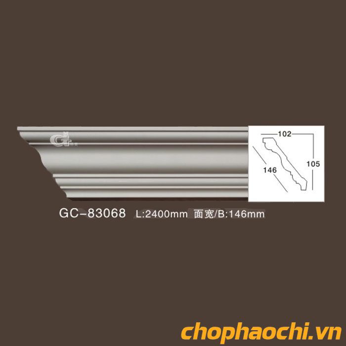 Phào cổ trần PU - GC-83068