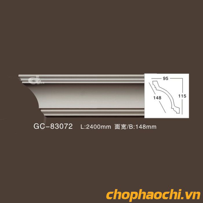 Phào cổ trần PU - GC-83072