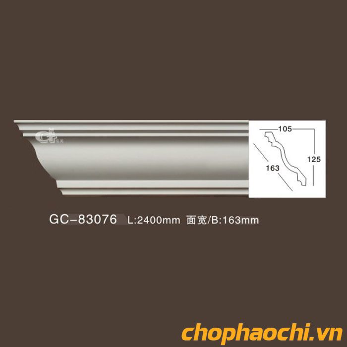 Phào cổ trần PU - GC-83076