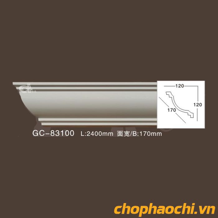 Phào cổ trần PU - GC-83100