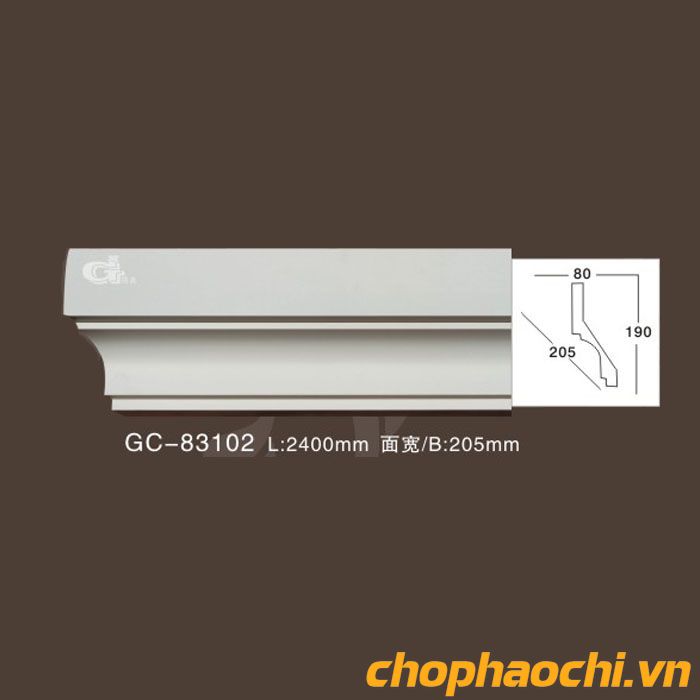 Phào cổ trần PU - GC-83102