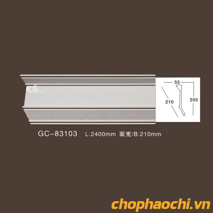 Phào cổ trần PU - GC-83103