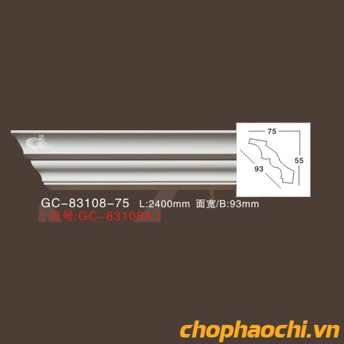 Phào cổ trần PU - GC-83108-75