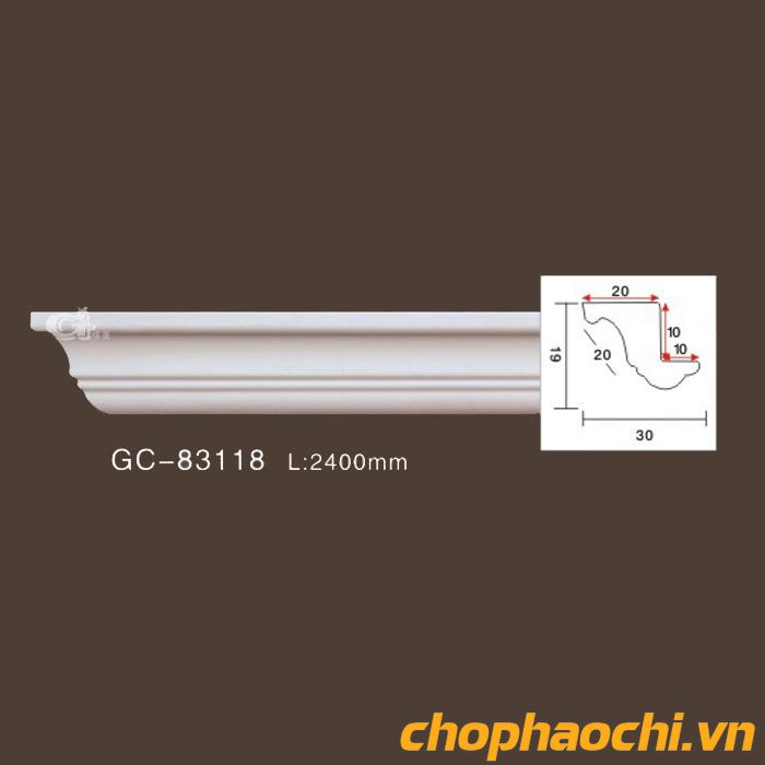 Phào cổ trần PU - GC-83118