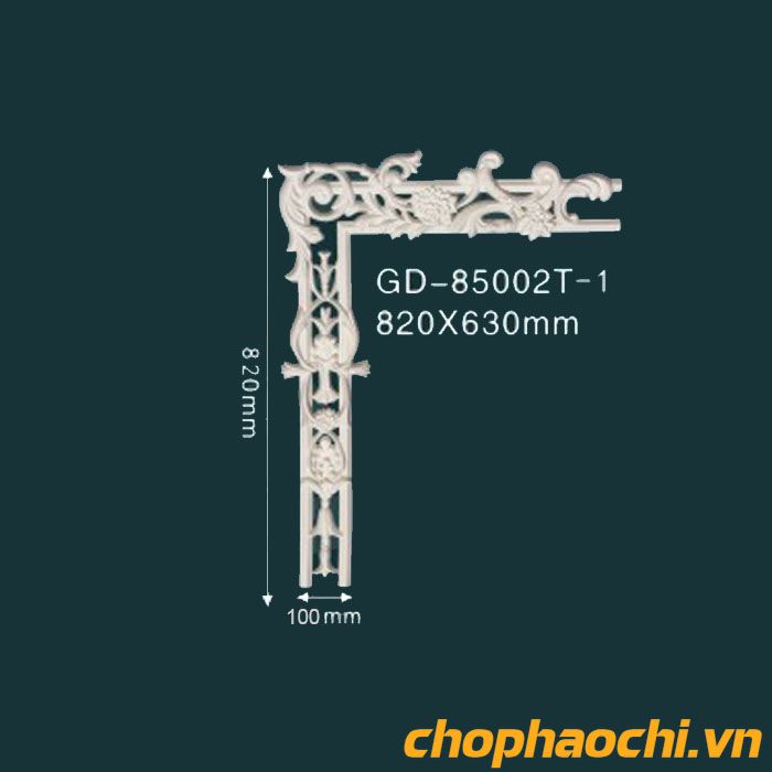 Phào hoa góc PU - GD-85002T-1