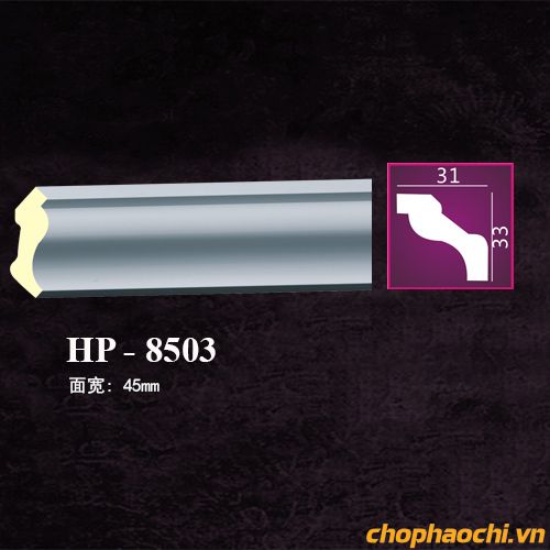 Phào cổ trần trơn PU - HP-8503