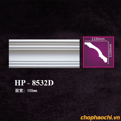 Phào cổ trần trơn PU - HP-8532D