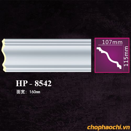 Phào cổ trần trơn PU - HP-8542