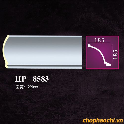 Phào cổ trần trơn PU - HP-8583