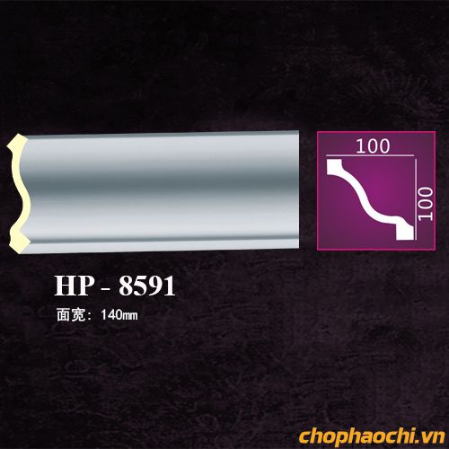 Phào cổ trần trơn PU - HP-8591