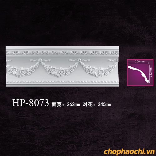 Phào cổ trần hoa văn PU - HP-8073