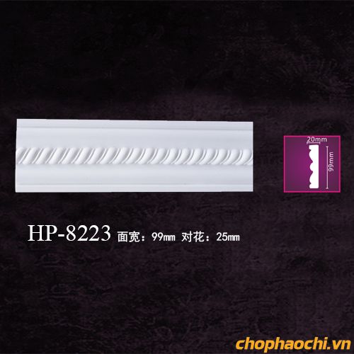 Phào nẹp hoa văn PU - HP-8223