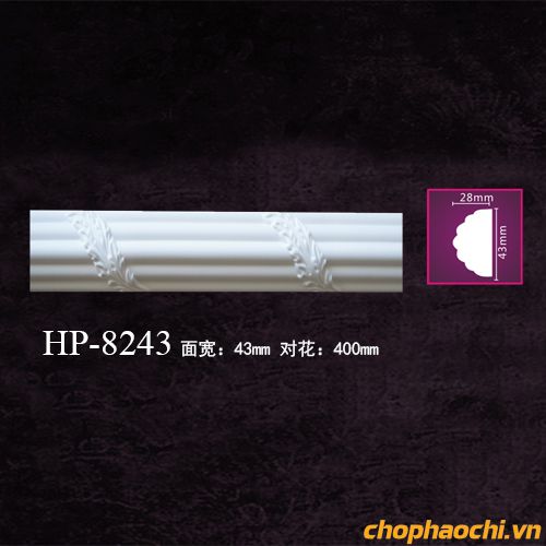 Phào nẹp hoa văn PU - HP-8243