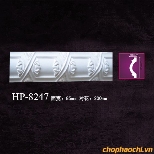 Phào nẹp hoa văn PU - HP-8247