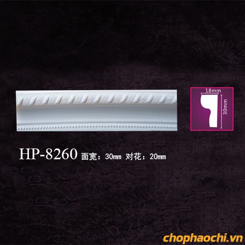 Phào nẹp hoa văn PU - HP-8260