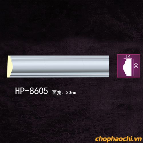 Phào nẹp trơn PU - HP-8605