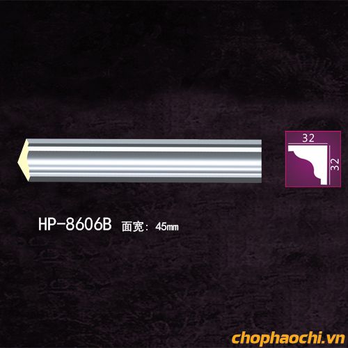 Phào nẹp trơn PU - HP-8606B