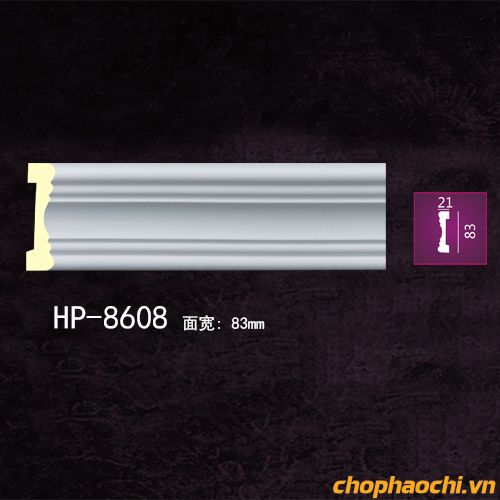 Phào nẹp trơn PU - HP-8608-1
