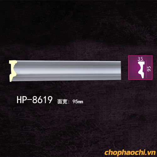 Phào nẹp trơn PU - HP-8619