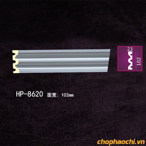 Phào nẹp trơn PU - HP-8620