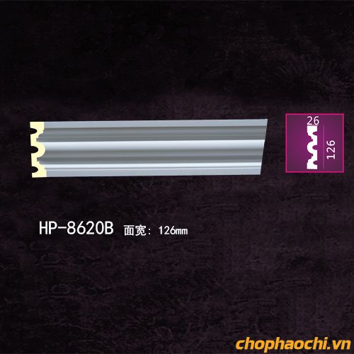 Phào nẹp trơn PU - HP-8620B