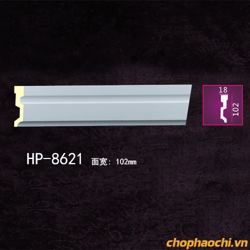 Phào nẹp trơn PU - HP-8621
