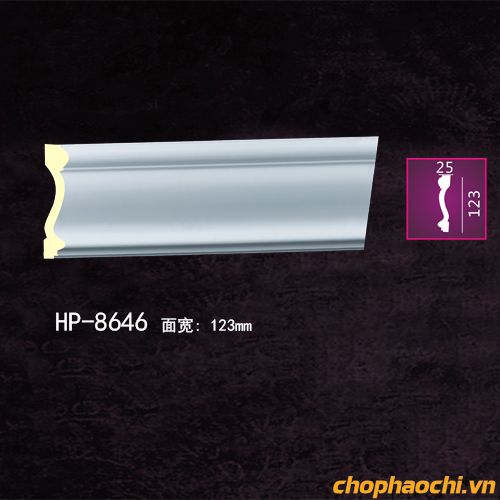 Phào nẹp trơn PU - HP-8646