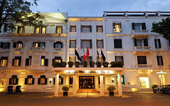 Khách sạn Sofitel Legend Metropole Hà Nội được thiết kế theo phong cách tân cổ điển Pháp